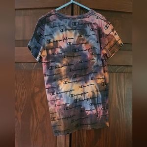 Upcycled champion tee shirt